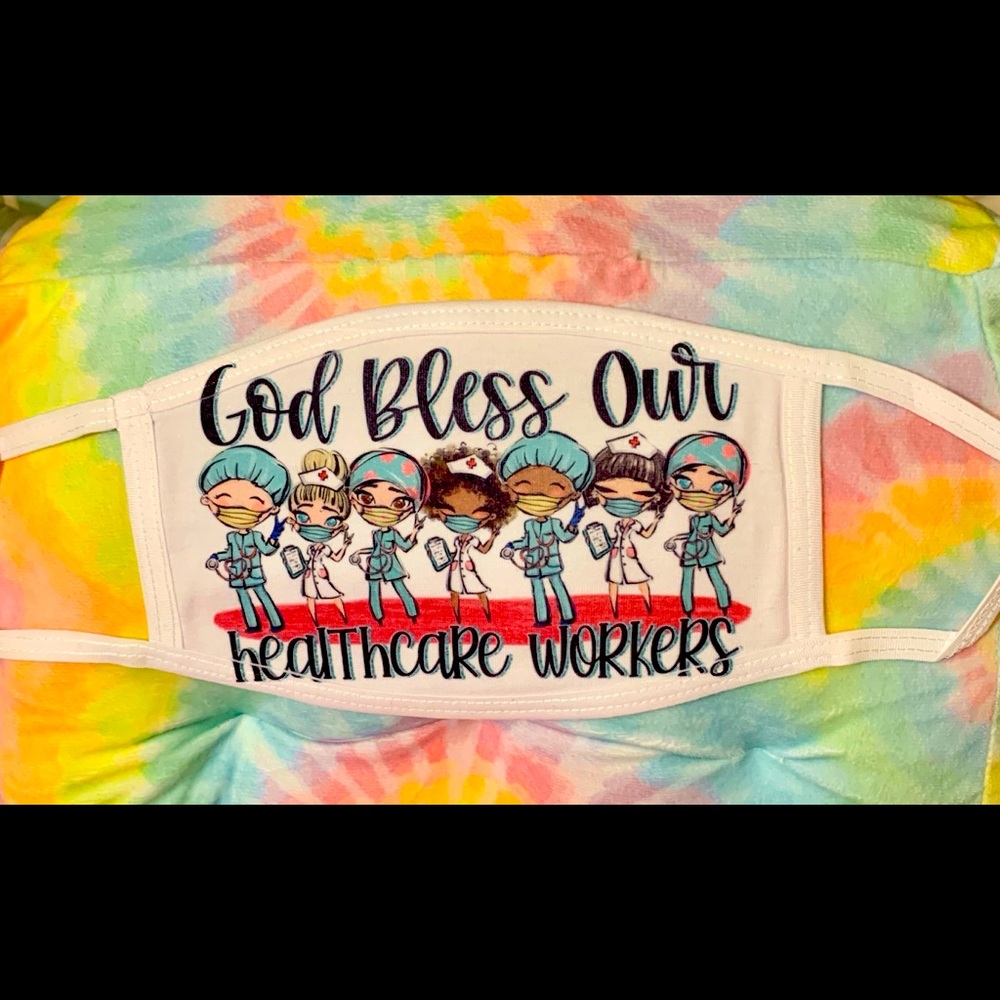 Healthcare Heroes Boutique Handmade Face Mask